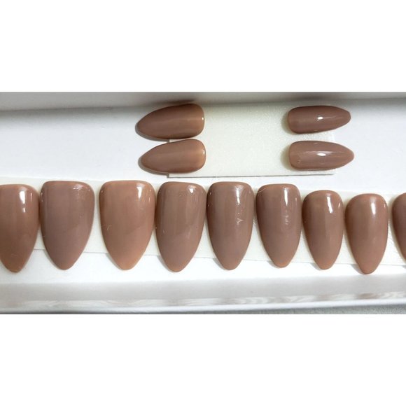 Short Natural Stiletto Set of 22 - Picture 2 of 2